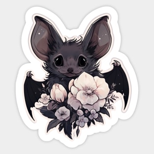 Pastel Goth Cute Bat Sticker